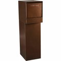 Dvault Company dVault Thru-Wall Package Drop Vault Plus DVWM0062SA w/Bottom Hold Rear Access - Copper Vein DVWM0062SA-5